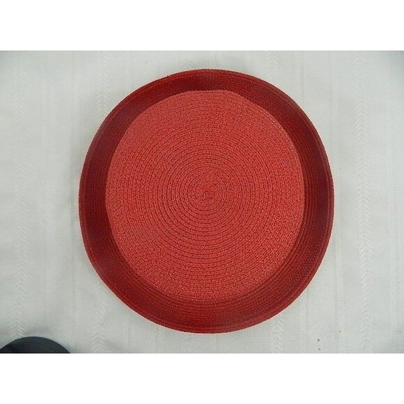 Vintage Red Hat Society Hat by SCALA Collezione Handcrafted in Taiwan - Picture 7 of 14